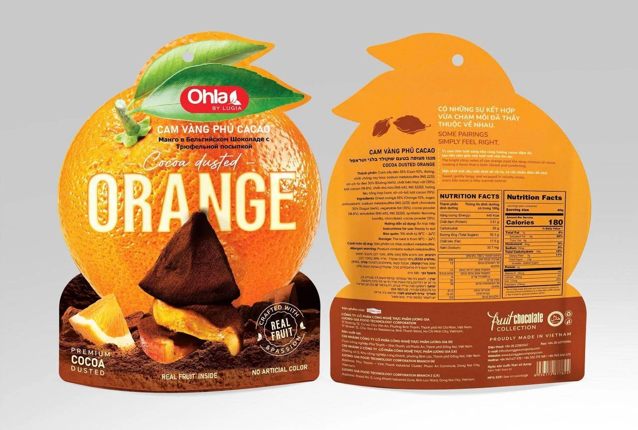 Cocoa-Dusted Orange