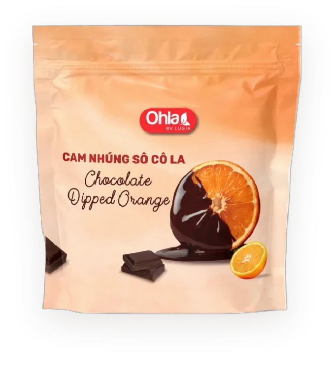 Chocolate-Dipped Orange